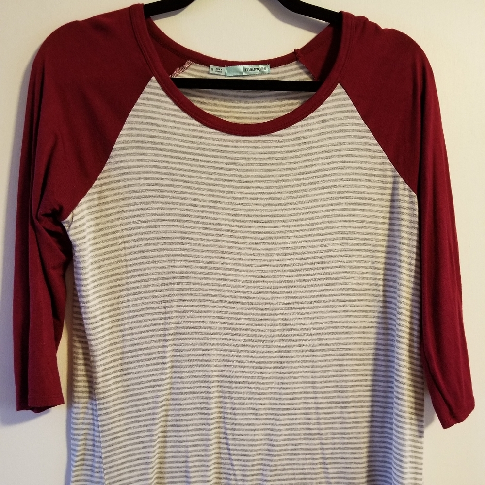 3/4 length sleeve soft tee